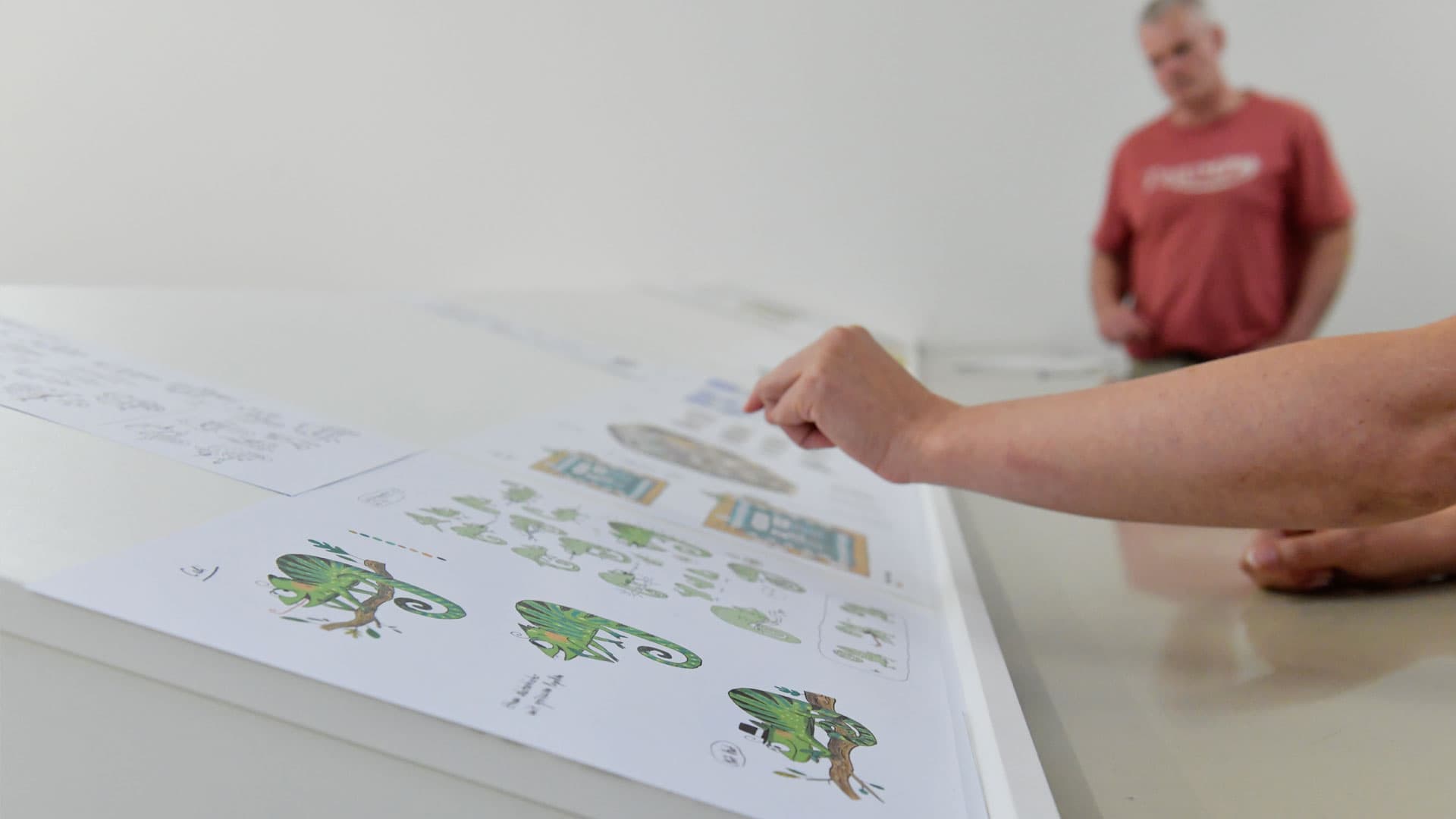 Illustrationsauswahl Englisch