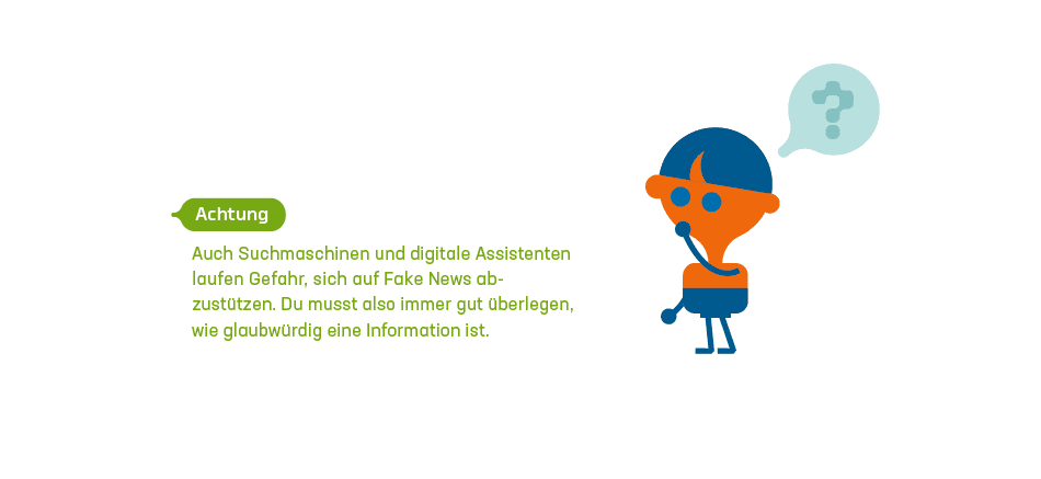 Illustration aus connected 1 über Fake News.